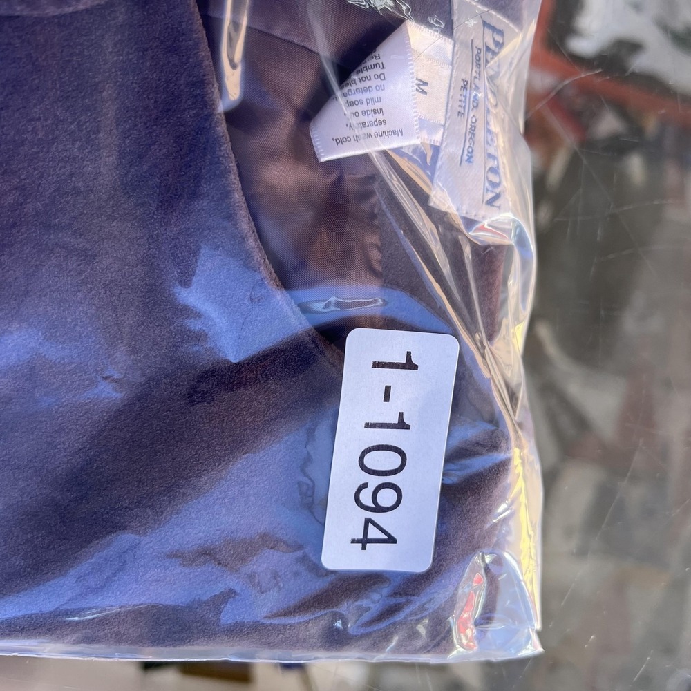 Pendleton Jacket Womens Petite Medium Purple Sued… - image 6